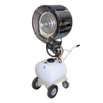 Global summer hot-selling large area spray humidification cooling dust removal refrigeration atomization stainless steel fan